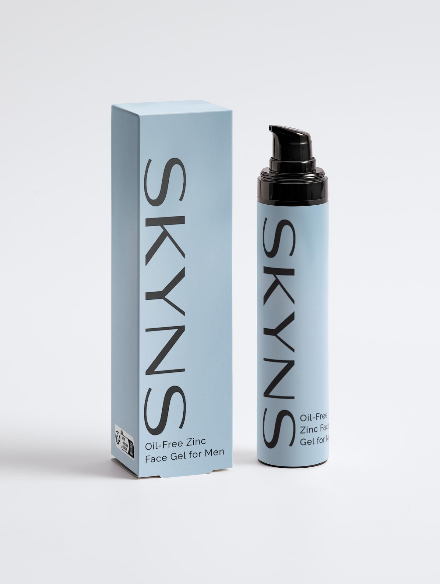Gel Visage au Zinc sans Huile pour Hommes